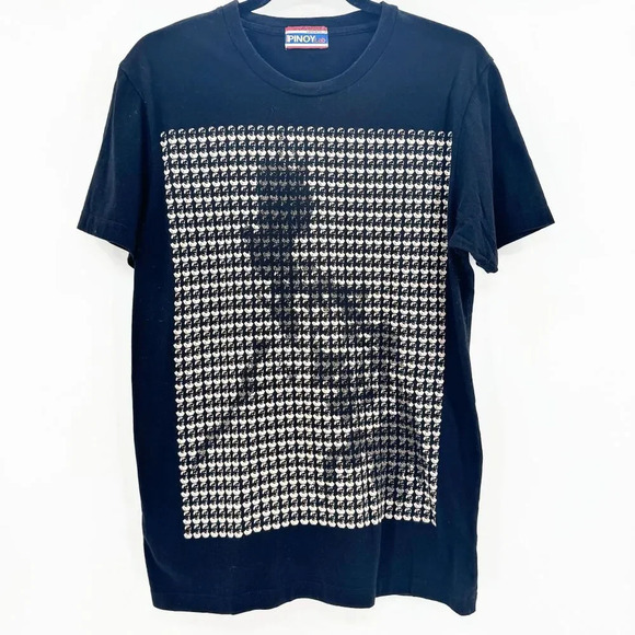 Other - Pinoy Lab Graphic Tee Mens Size 25 Black Crew Neck Casual Jose Rizal Philippines